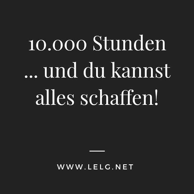 Auch du kannst es schaffen!